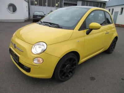 Gebraucht Fiat 500 86 PS (63 kW) 2012 Gelb Kleinwagen