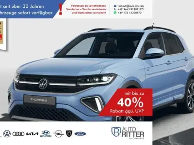 Neu VW T-Cross R-line 150 PS (110 kW) 2026 Blau SUV