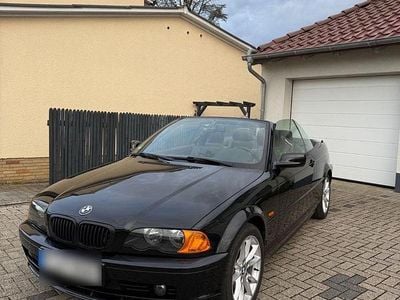 Gebraucht BMW 318 Cabriolet Sport Line 150 PS (110 kW) 2003 Schwarz Cabrio