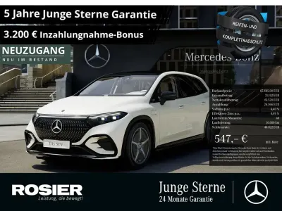 Gebraucht Mercedes EQS580 Premium Plus 400 kW (544 PS) 2023 Weiss / diamantweiss bright SUV