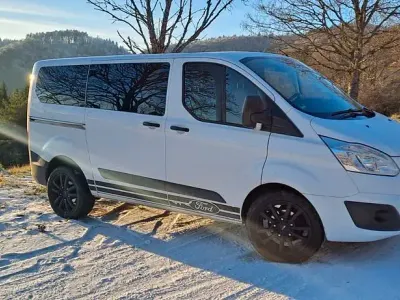 Gebraucht Ford Transit Custom 170 PS (125 kW) 2016 Weiß Van / Kleinbus