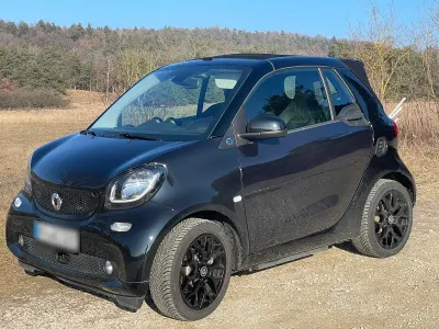 Gebraucht Smart ForTwo Electric Drive 60 kW (82 PS) 2019 Schwarz Cabrio