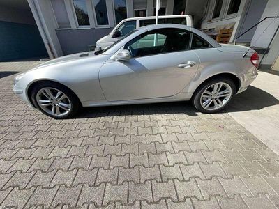 Usata Mercedes SLK350 272 CV (200 kW) 2004 Argento Cabrio