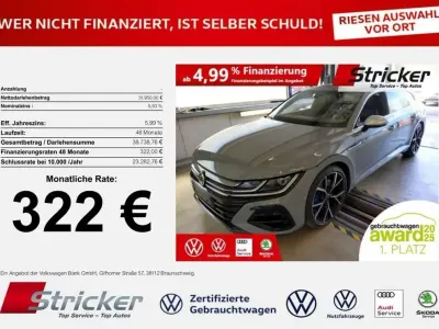 Gebraucht VW Arteon R 320 PS (235 kW) 2021 Mondsteingrau Kombi