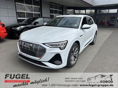 Usata Audi e-tron S-Line 300 kW (408 CV) 2022 Bianco SUV