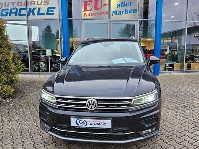 Schwarz Gebraucht 2017 VW Tiguan Highline SUV | 22.490 € (Guter Preis)