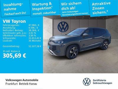 Gebraucht VW Tayron Life 193 PS (141 kW) 2025 Grau SUV