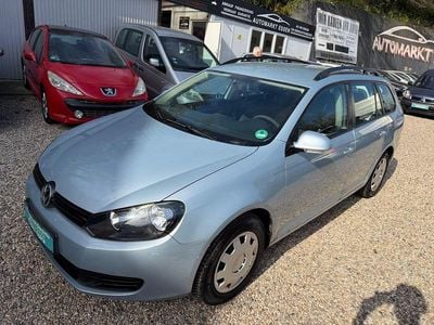 Gebraucht VW Golf VI Trendline 105 PS (77 kW) 2010 Blau Kleinwagen