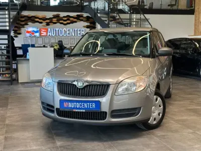 Gebraucht Skoda Fabia Classic 80 PS (58 kW) 2009 Bezova capuccino/capuccino beige (metallic) Kleinwagen