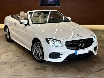Begagnad Mercedes E400 AMG line 333 HK (244 kW) 2018 Vit Cab