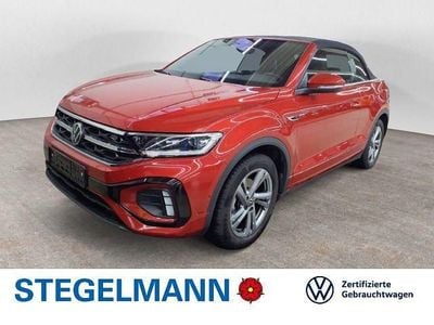 Gebraucht VW T-Roc Cabriolet R-line 150 PS (110 kW) 2025 Rot Cabrio