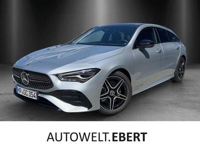 Lack hightechsilber Gebraucht 2024 Mercedes CLA200 Shooting Brake AMG Kombi | 41.990 €
