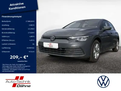 Brugt VW Golf VIII Life 110 HK (80 kW) 2021 Grå Sedan