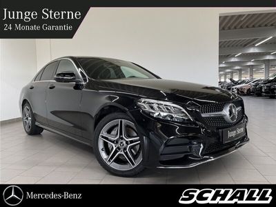 gebraucht Mercedes C220 d 4M AMG+DISTR+LED+NAVI+360°+18'AMG+AMBIEN