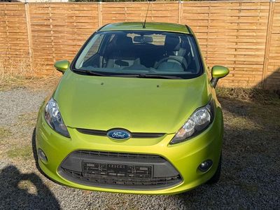 Gebraucht Ford Fiesta Trend 82 PS (60 kW) 2010 Grün Kleinwagen