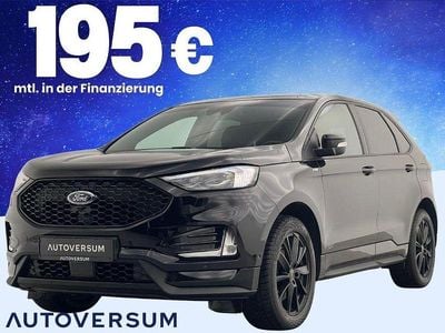 Obsidianschwarz metallic Gebraucht 2020 Ford Edge ST-Line SUV | 24.985 € (Guter Preis)