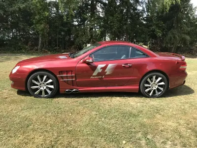 Gebraucht Mercedes SL500 Edition 306 PS (225 kW) 2002 Rot Cabrio