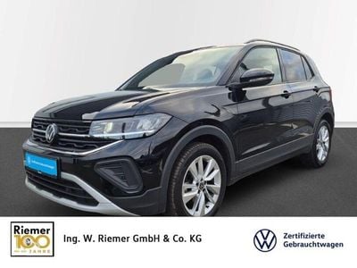 Schwarz Gebraucht 2025 VW T-Cross Goal SUV | 25.349 € (Fairer Preis)