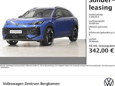 Ny VW T-Roc R-line 150 HK (110 kW) 2026 Blå SUV