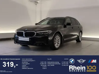 Gebraucht BMW 520 Sport Line 190 PS (139 kW) 2022 Schwarz Kombi
