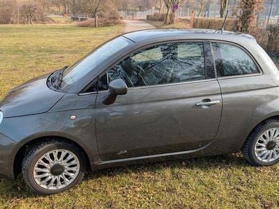 Grau Gebraucht 2017 Fiat 500 Lounge Kleinwagen | 7.990 € (Guter Preis)