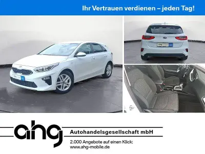 Gebraucht Kia Ceed Vision 160 PS (117 kW) 2021 Weiß Kleinwagen
