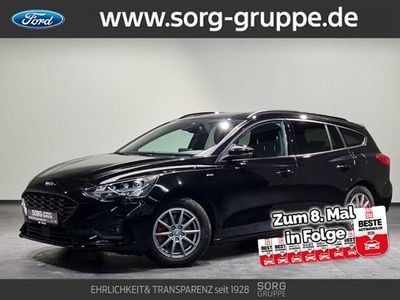 Gebraucht Ford Focus ST-Line 150 PS (110 kW) 2021 Schwarz, obsidianschwarz metallic Kombi