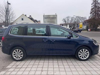 Gebraucht VW Sharan Highline 150 PS (110 kW) 2016 Blau Van / Kleinbus