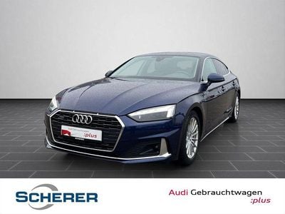 Navarrablau metallic (metallic) Gebraucht 2023 Audi A5 Sportback Ambiente Kleinwagen | 32.900 € (Guter Preis)