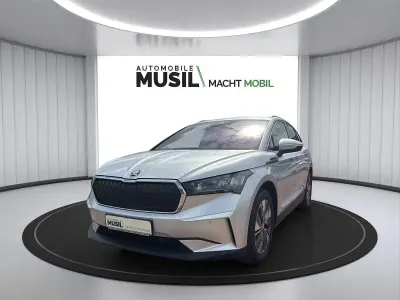 Używany Skoda Enyaq iV Loft 150 kW (204 KM) 2023 Srebrny SUV