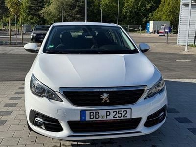 Usata Peugeot 308 Active 131 CV (96 kW) 2021 Bianco Berlina