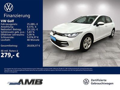 Gebraucht VW Golf VIII Life 116 PS (85 kW) 2025 Pure white Limousine