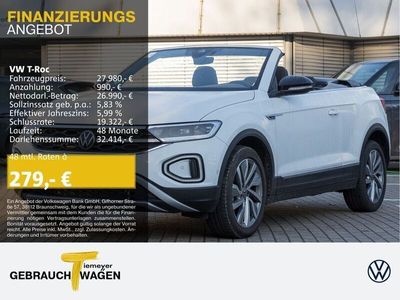 VW T-Roc Cabriolet