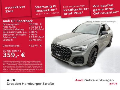 Gebraucht Audi Q5 Sportback S-Line 299 PS (219 kW) 2022 Grau SUV