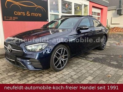 Gebraucht Mercedes E220 AMG line 200 PS (147 kW) 2023 Blau Limousine