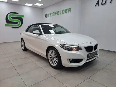 Gebraucht BMW 218 Advantage 136 PS (100 kW) 2017 Weiß Cabrio