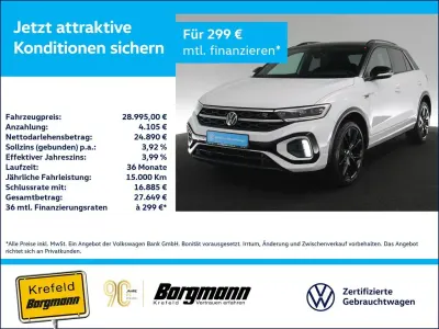 Gebraucht VW T-Roc R-line 190 PS (139 kW) 2023 Pure white SUV