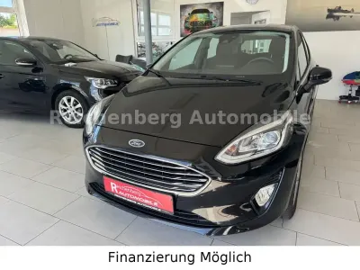 Gebraucht Ford Fiesta Titanium 101 PS (74 kW) 2019 Schwarz Kleinwagen