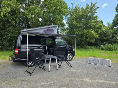 Gebraucht VW Multivan Startline 131 PS (96 kW) 2008 Schwarz Van / Kleinbus