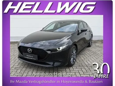 Gebraucht Mazda 3 Exclusive 140 PS (102 kW) 2025 Machine grey metallic Limousine