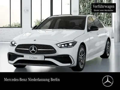 Gebraucht Mercedes C220 AMG 200 PS (147 kW) 2026 Weiß Limousine