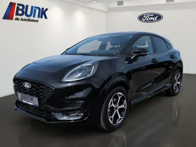 Käytetty Ford Puma ST-Line 125 HP (91 kW) 2025 Musta Katumaasturi