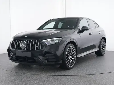 Gebraucht Mercedes GLC43 AMG AMG 421 PS (309 kW) 2025 Metalliclack obsidianschwarz m Coupé
