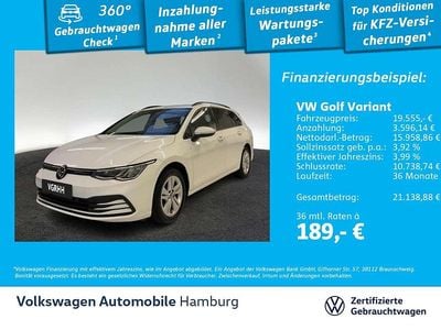 Gebraucht VW Golf VIII Life 116 PS (85 kW) 2021 Weiß Kombi