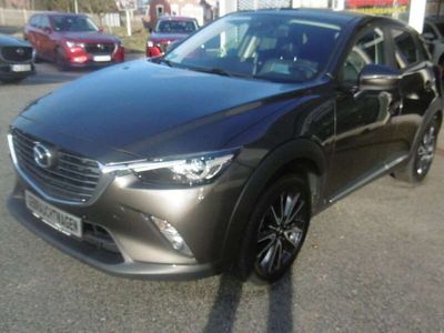 gebraucht Mazda CX-3 Sports-Line AWD LED Navi Halbleder Heat-up WR AHZV