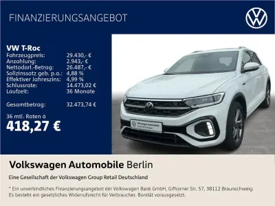 Brugt VW T-Roc R-line 150 HK (110 kW) 2023 Hvid SUV
