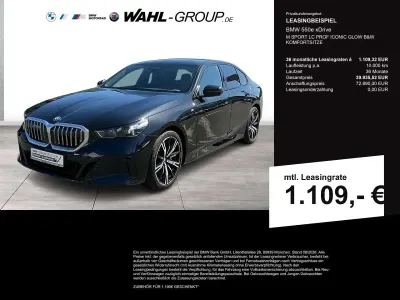 Gebraucht BMW 550e M Sport 489 PS (359 kW) 2025 Saphirschwarz Limousine