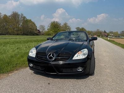 Usata Mercedes SLK200 184 CV (135 kW) 2008 Nero Cabrio