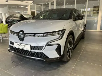Gebraucht Renault Megane E-Tech Techno 160 kW (218 PS) 2023 Rafalgrau metallic/dach black Limousine