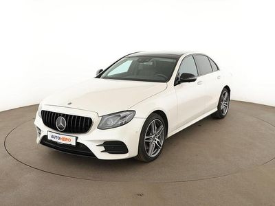 Usata Mercedes E250 AMG line 211 CV (155 kW) 2019 Bianco Berlina